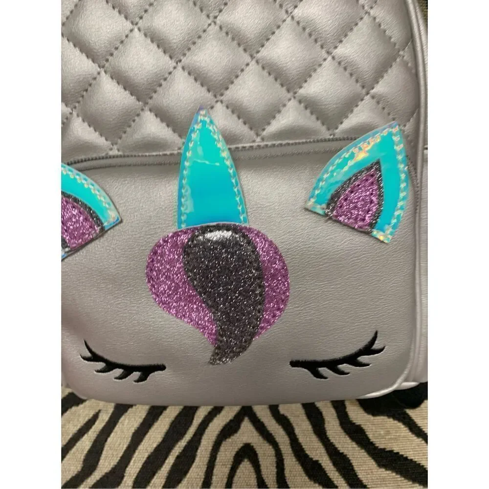 Silver Unicorn Backpack
